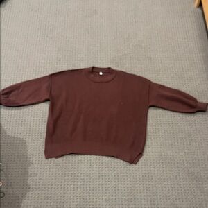 Brown Crewneck Sweater